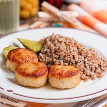 Котлети з індичкі+гарнір