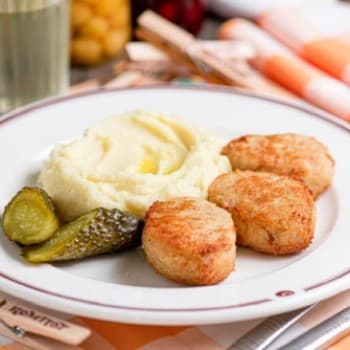 Котлети курячі+гарнір