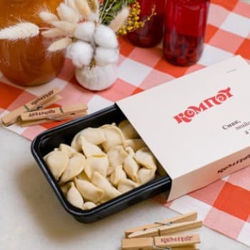 Вареники з картоплею (заморожені)