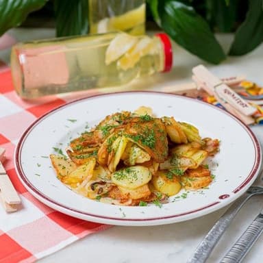 Картопля смажена з цибулею