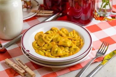 Вареники зі шпинатом та сиром