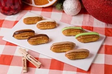 Міні-еклер карамельний