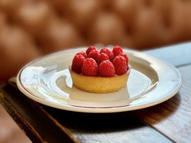 Тарта з малиною