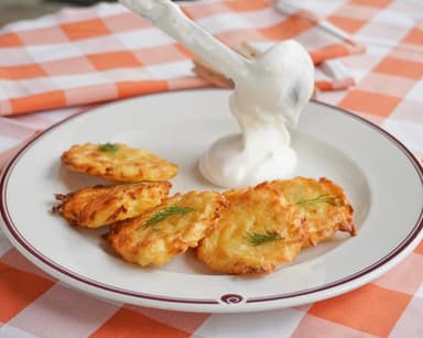 Деруни зі сметаною