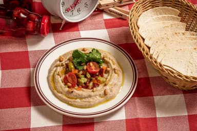 Хумус із білої квасолі